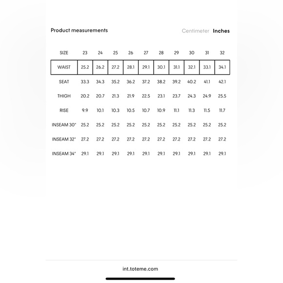 Toteme Classic Cut Denim Black - Picture 11 of 11